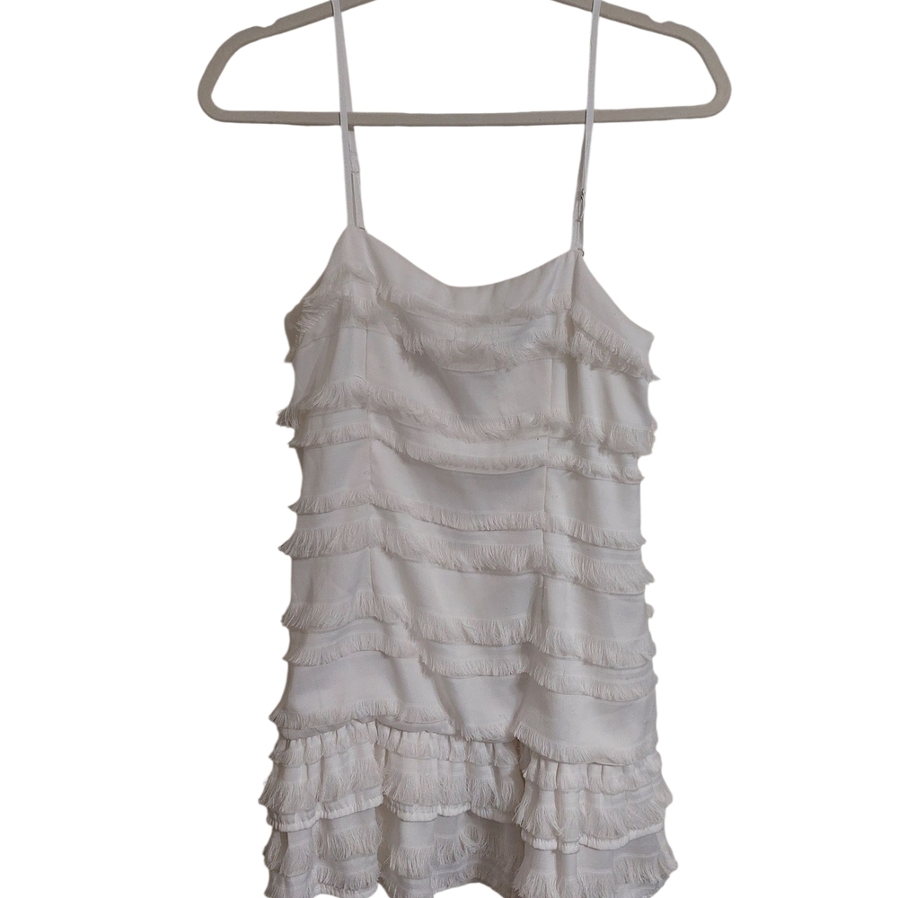 Princess Polly Ivory Layered Mini Dress